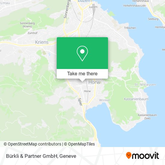 Bürkli & Partner GmbH map