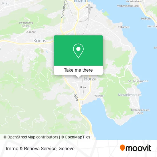 Immo & Renova Service map