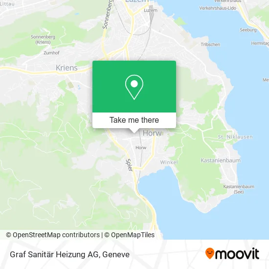 Graf Sanitär Heizung AG map