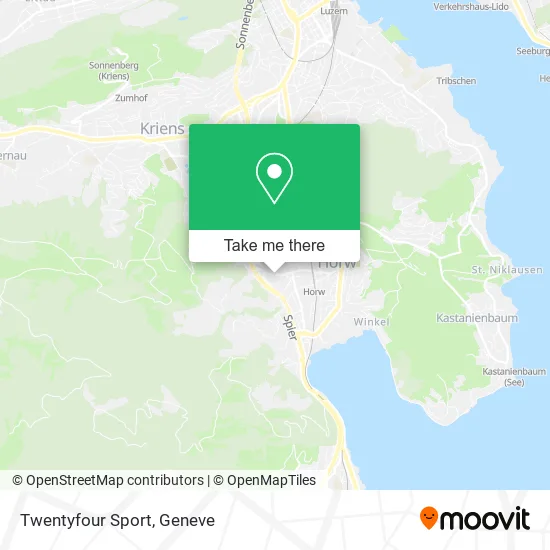 Twentyfour Sport map