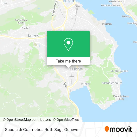 Scuola di Cosmetica Roth Sagl map
