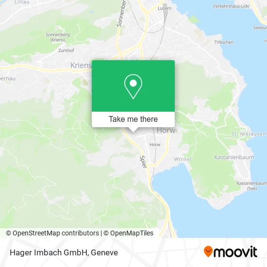 Hager Imbach GmbH map