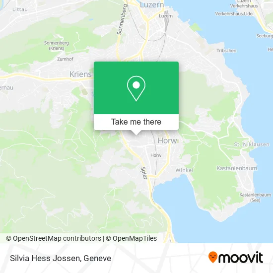 Silvia Hess Jossen map