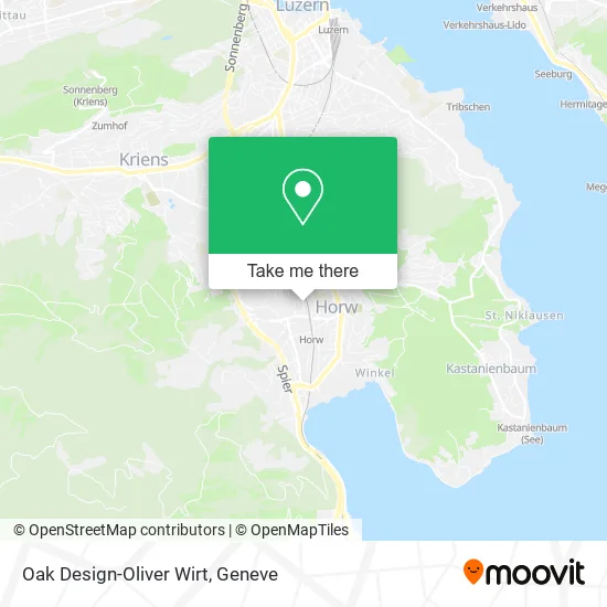 Oak Design-Oliver Wirt map