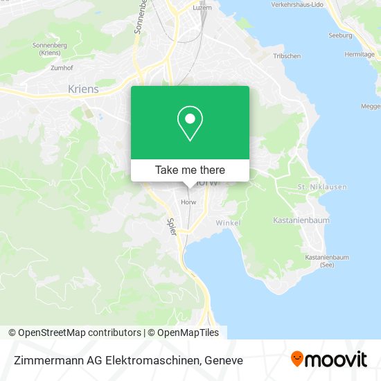 Zimmermann AG Elektromaschinen map