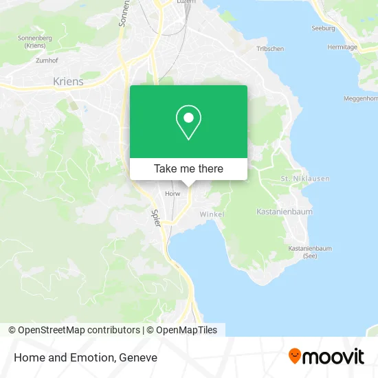 Home and Emotion map