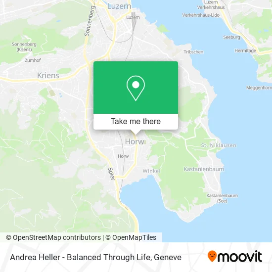 Andrea Heller - Balanced Through Life map