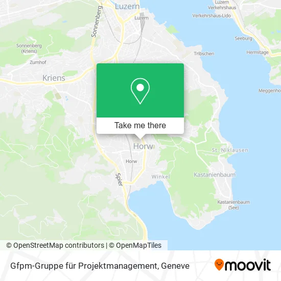 Gfpm-Gruppe für Projektmanagement map