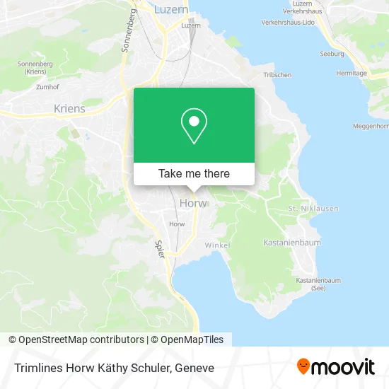 Trimlines Horw Käthy Schuler map
