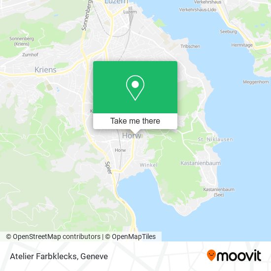 Atelier Farbklecks map