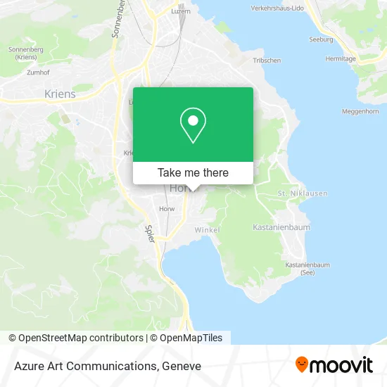 Azure Art Communications map