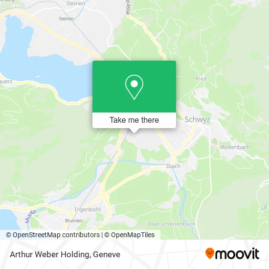 Arthur Weber Holding map