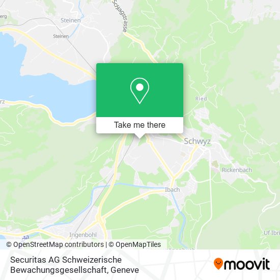 Securitas AG Schweizerische Bewachungsgesellschaft map