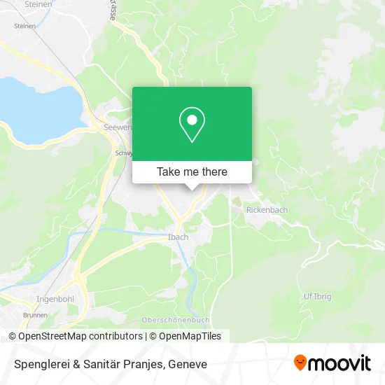 Spenglerei & Sanitär Pranjes map