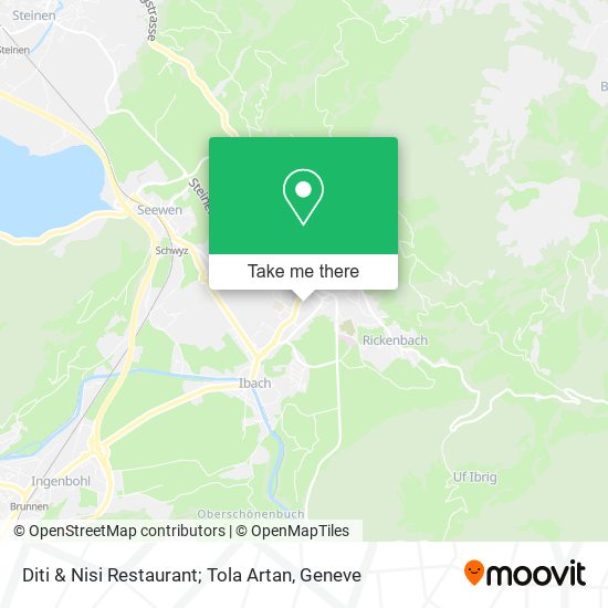 Diti & Nisi Restaurant; Tola Artan plan