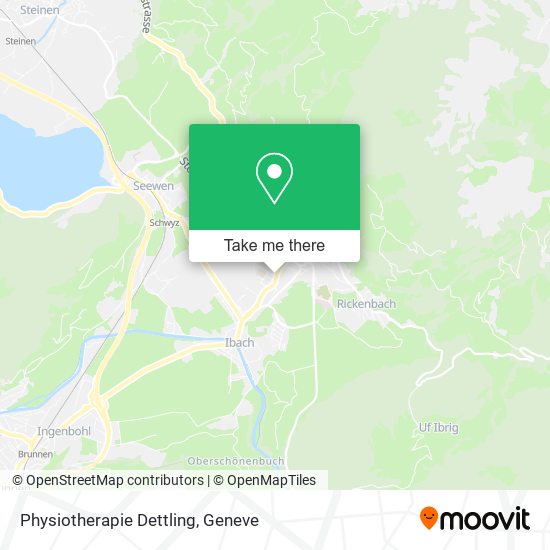 Physiotherapie Dettling map