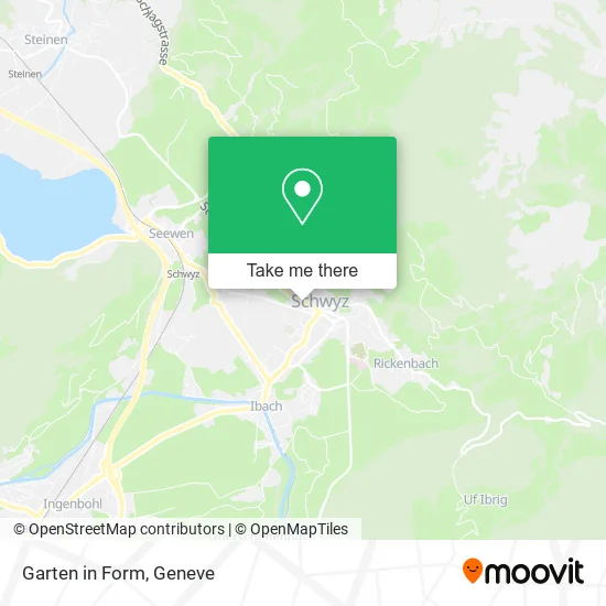 Garten in Form map