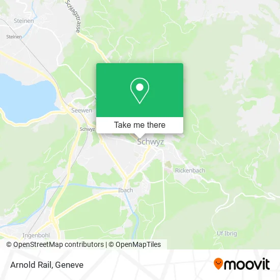 Arnold Rail map