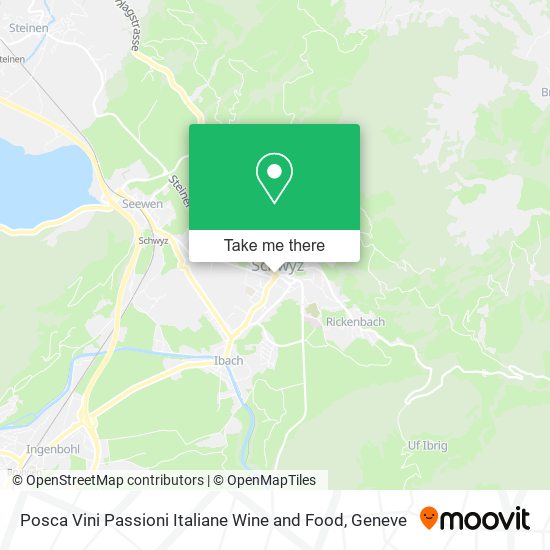 Posca Vini Passioni Italiane Wine and Food map