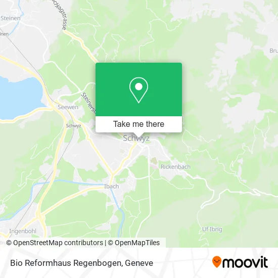 Bio Reformhaus Regenbogen map