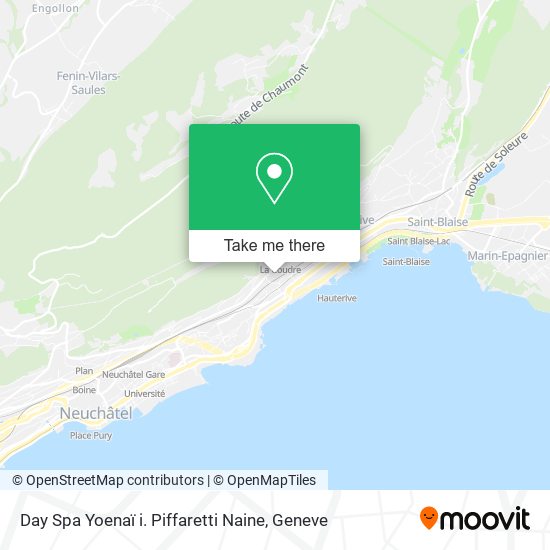 Day Spa Yoenaï i. Piffaretti Naine map