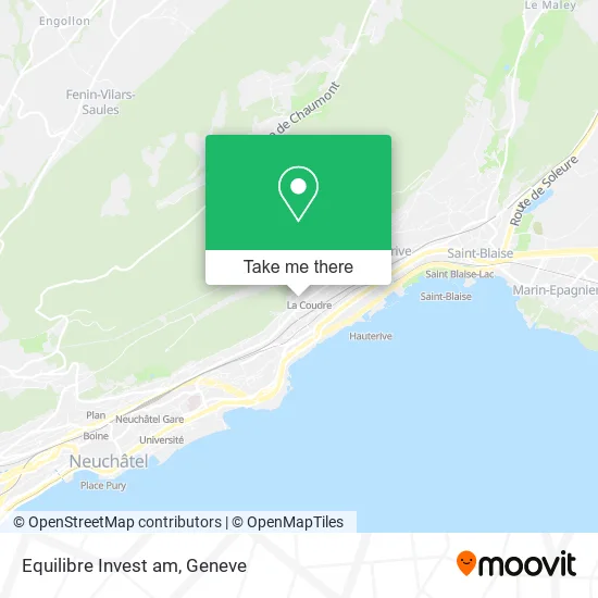 Equilibre Invest am map