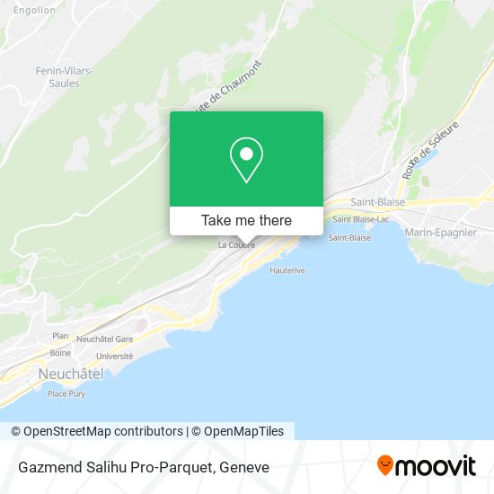 Gazmend Salihu Pro-Parquet map