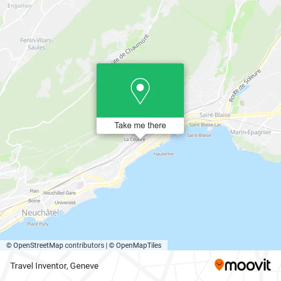 Travel Inventor map