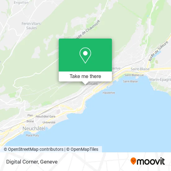 Digital Corner map
