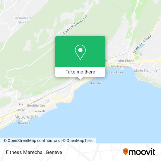 Fitness Marechal map