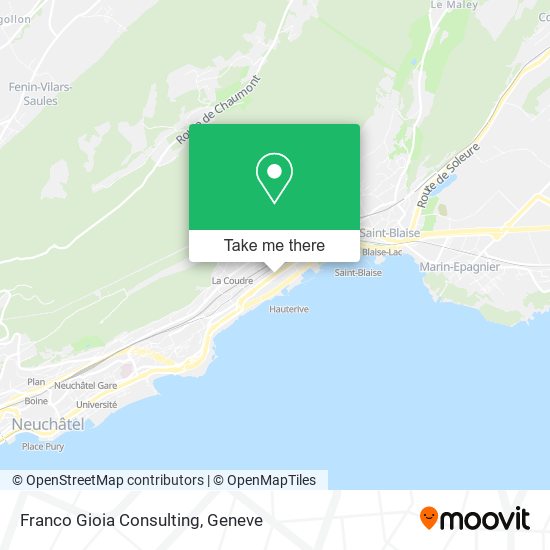 Franco Gioia Consulting map