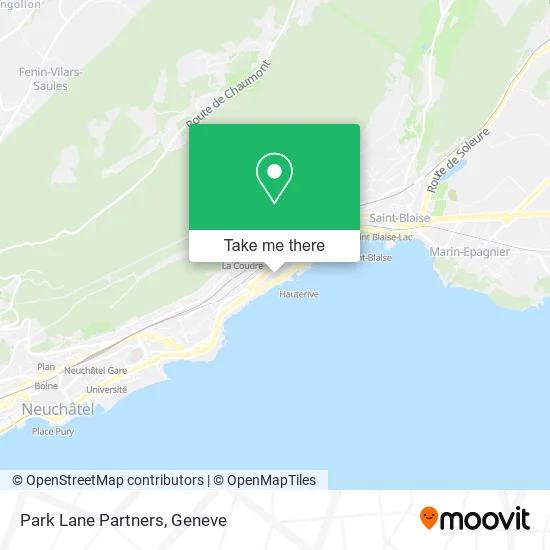 Park Lane Partners map