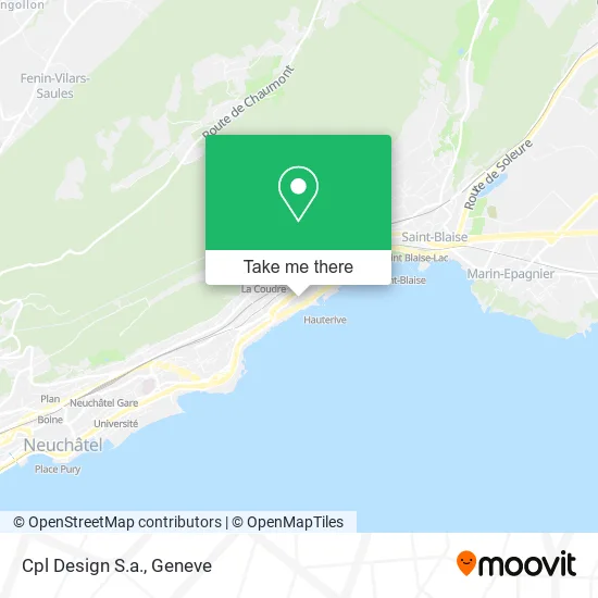 Cpl Design S.a. map