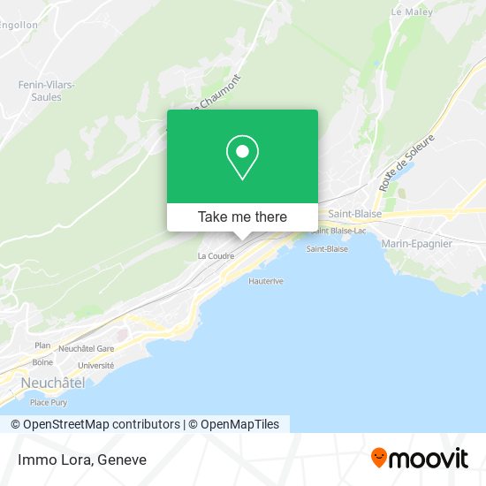 Immo Lora map