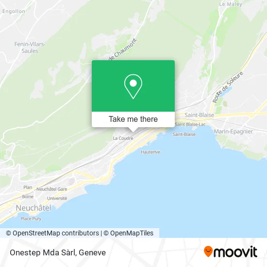 Onestep Mda Sàrl map