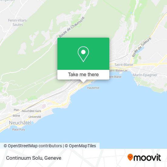 Continuum Solu map