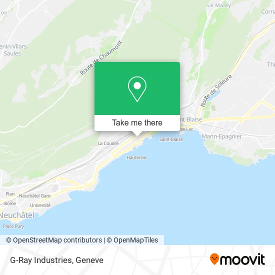 G-Ray Industries map