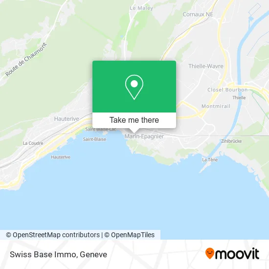 Swiss Base Immo map