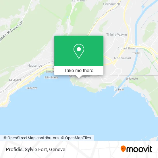 Profidis, Sylvie Fort map