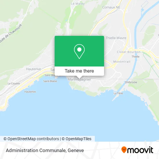Administration Communale map