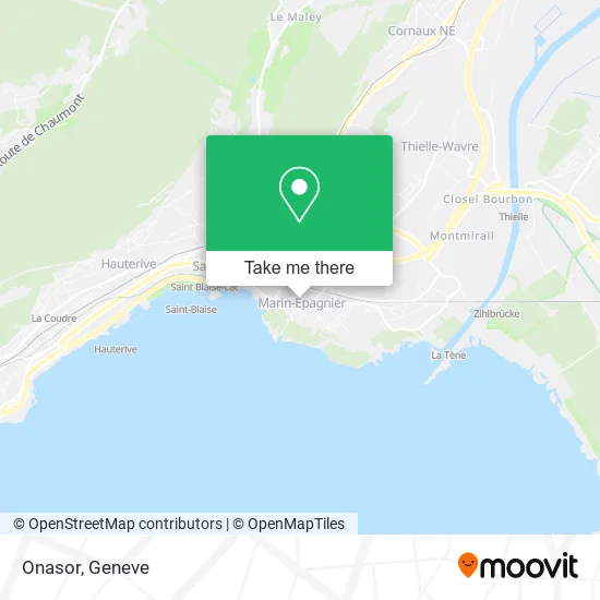 Onasor map