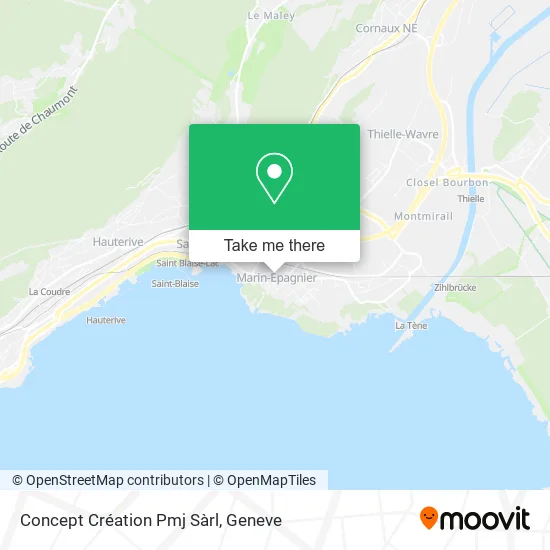 Concept Création Pmj Sàrl map