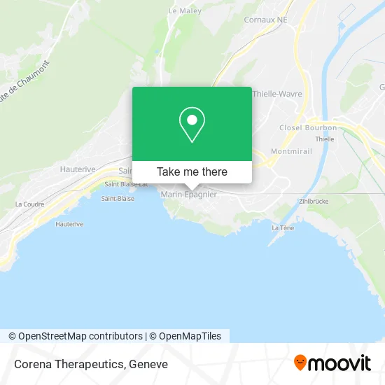 Corena Therapeutics map
