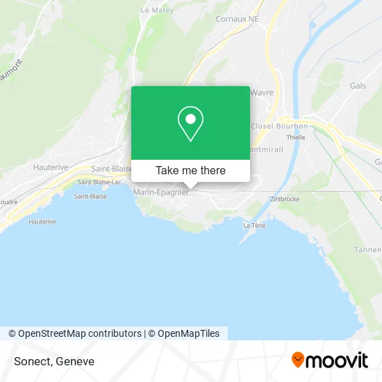 Sonect map