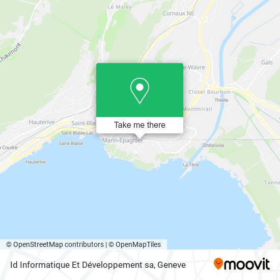 Id Informatique Et Développement sa map