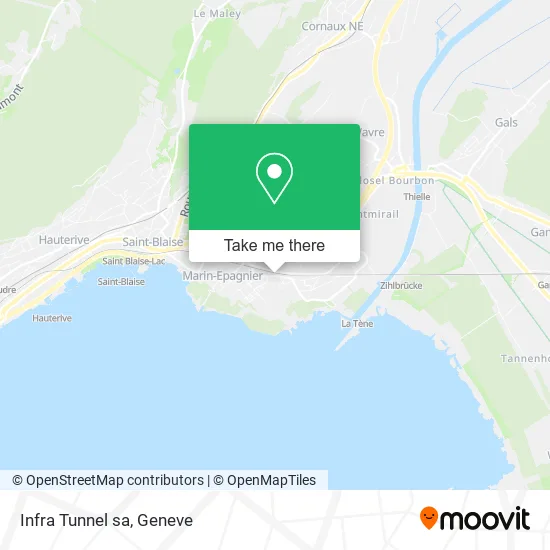 Infra Tunnel sa map