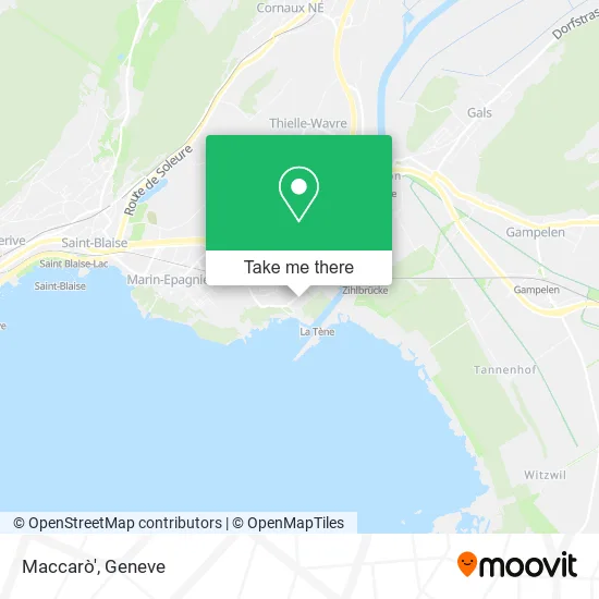 Maccarò' map