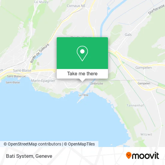 Bati System map