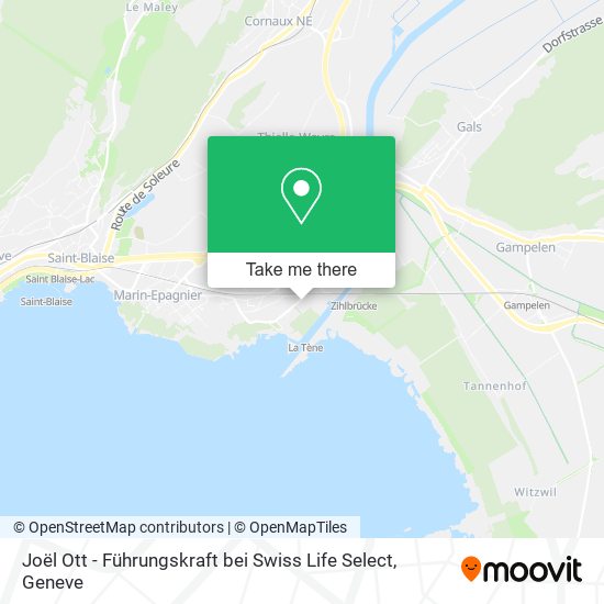 Joël Ott - Führungskraft bei Swiss Life Select map