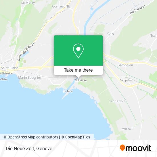 Die Neue Zeit map
